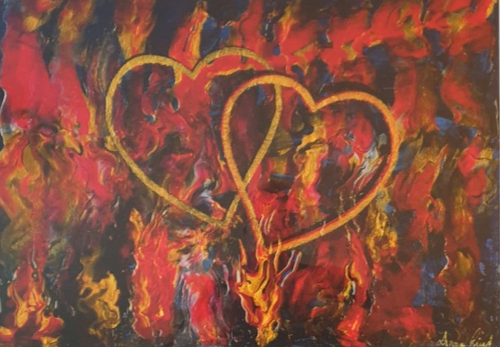 Flames of Passion Placemat